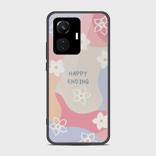 Vivo Y55 4G Cover - Happy Series - HQ Ultra Shine Premium Infinity Glass Soft Silicon Borders Case