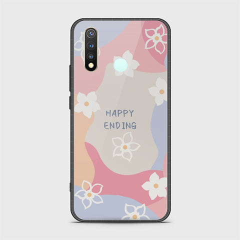 Vivo Y19 Cover - Happy Series - HQ Ultra Shine Premium Infinity Glass Soft Silicon Borders Case