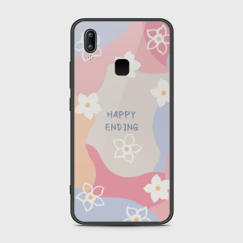 Vivo Y95 Cover - Happy Series - HQ Ultra Shine Premium Infinity Glass Soft Silicon Borders Case