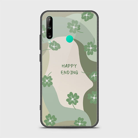 Huawei Honor 9c Cover - Happy Series - HQ Ultra Shine Premium Infinity Glass Soft Silicon Borders Case