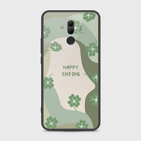 Huawei Mate 20 Lite Cover - Happy Series - HQ Ultra Shine Premium Infinity Glass Soft Silicon Borders Case