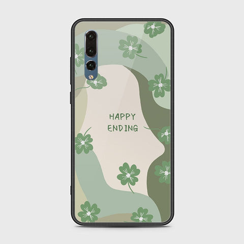 Huawei P20 Pro Cover - Happy Series - HQ Ultra Shine Premium Infinity Glass Soft Silicon Borders Case