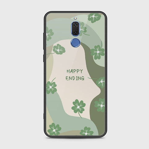 Huawei Mate 10 Lite Cover - Happy Series - HQ Ultra Shine Premium Infinity Glass Soft Silicon Borders Case