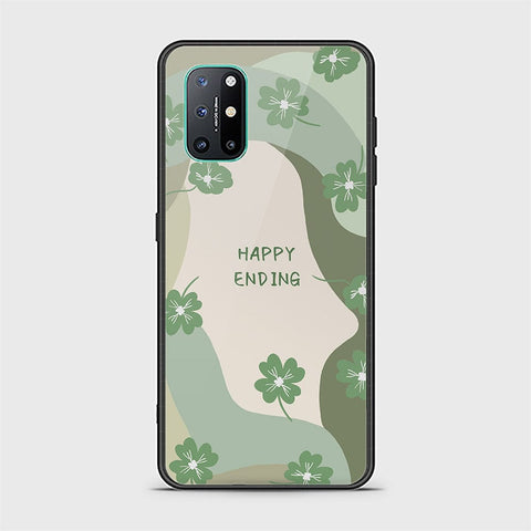 OnePlus 8T Cover - Happy Series - HQ Ultra Shine Premium Infinity Glass Soft Silicon Borders Case