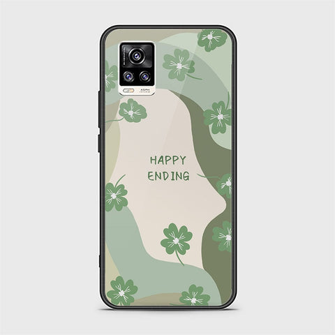 Vivo V20 Cover - Happy Series - HQ Ultra Shine Premium Infinity Glass Soft Silicon Borders Case