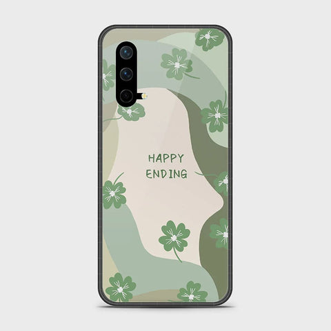 OnePlus Nord CE 5G Cover - Happy Series - HQ Ultra Shine Premium Infinity Glass Soft Silicon Borders Case