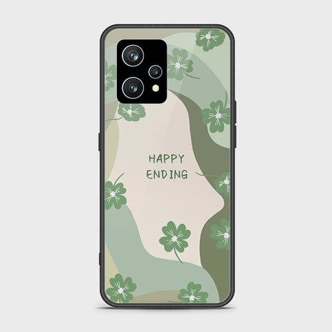 Realme 9 Pro Plus  Cover - Happy Series - HQ Ultra Shine Premium Infinity Glass Soft Silicon Borders Case