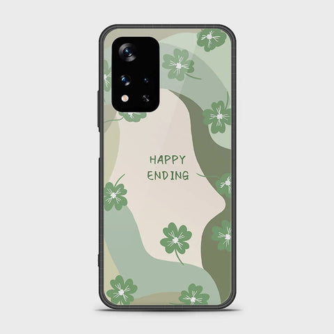 Xiaomi Poco M4 Pro 5G Cover - Happy Series - HQ Ultra Shine Premium Infinity Glass Soft Silicon Borders Case