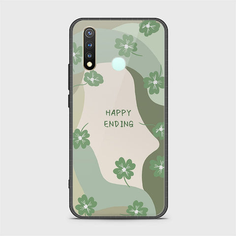 Vivo Y19 Cover - Happy Series - HQ Ultra Shine Premium Infinity Glass Soft Silicon Borders Case