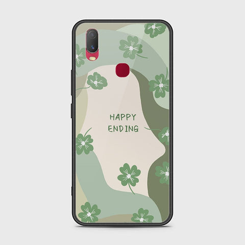 Vivo Y11 2019 Cover - Happy Series - HQ Ultra Shine Premium Infinity Glass Soft Silicon Borders Case