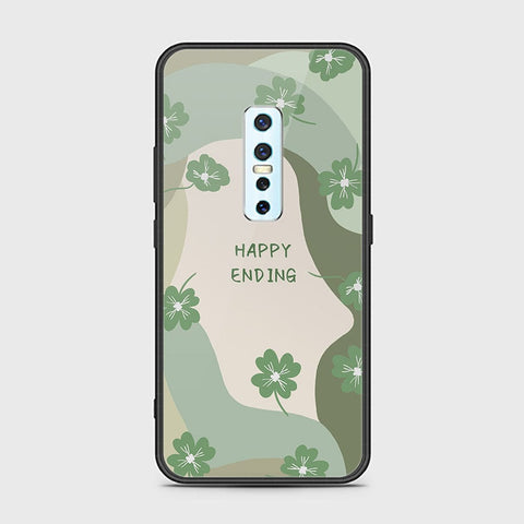 Vivo V17 Pro Cover - Happy Series - HQ Ultra Shine Premium Infinity Glass Soft Silicon Borders Case