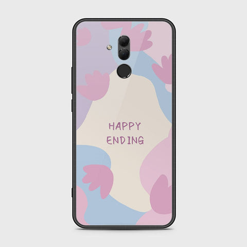 Huawei Mate 20 Lite Cover - Happy Series - HQ Ultra Shine Premium Infinity Glass Soft Silicon Borders Case