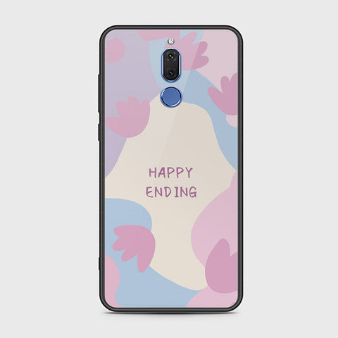 Huawei Mate 10 Lite Cover - Happy Series - HQ Ultra Shine Premium Infinity Glass Soft Silicon Borders Case