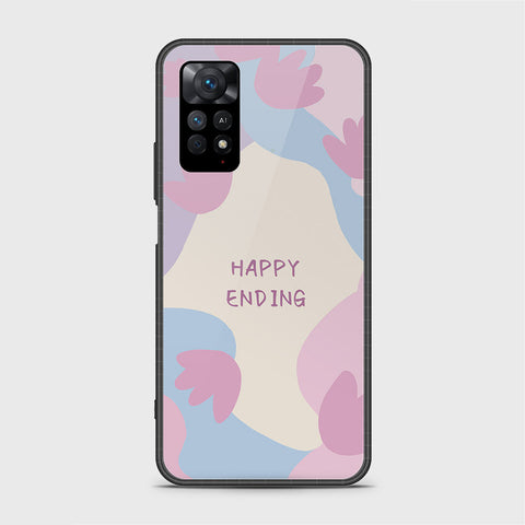 Xiaomi Redmi Note 11 Pro 5G Cover - Happy Series - HQ Ultra Shine Premium Infinity Glass Soft Silicon Borders Case