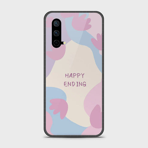 OnePlus Nord CE 5G Cover - Happy Series - HQ Ultra Shine Premium Infinity Glass Soft Silicon Borders Case