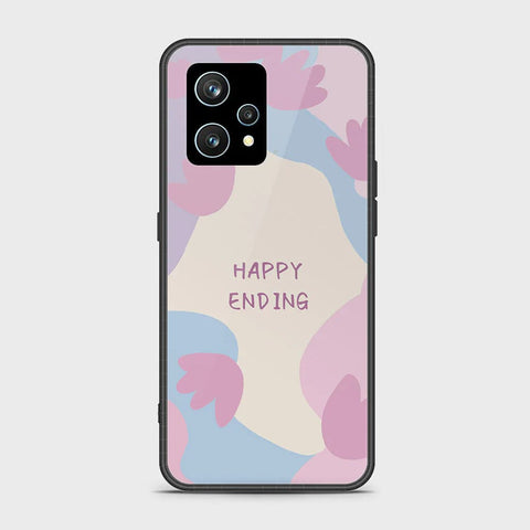 Realme 9 Pro Plus  Cover - Happy Series - HQ Ultra Shine Premium Infinity Glass Soft Silicon Borders Case