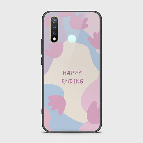 Vivo Y19 Cover - Happy Series - HQ Ultra Shine Premium Infinity Glass Soft Silicon Borders Case