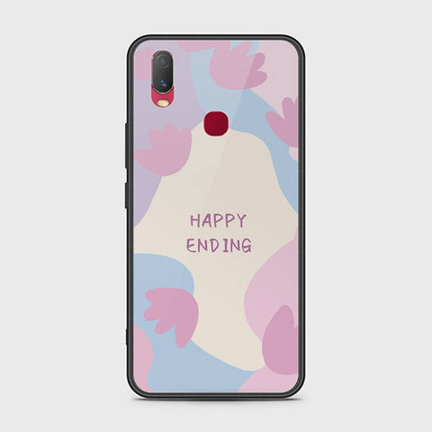 Vivo Y11 2019 Cover - Happy Series - HQ Ultra Shine Premium Infinity Glass Soft Silicon Borders Case