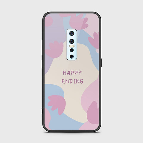 Vivo V17 Pro Cover - Happy Series - HQ Ultra Shine Premium Infinity Glass Soft Silicon Borders Case