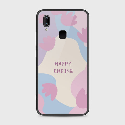 Vivo Y95 Cover - Happy Series - HQ Ultra Shine Premium Infinity Glass Soft Silicon Borders Case