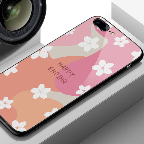 Samsung Galaxy J7 Prime Cover - Happy Series - HQ Ultra Shine Premium Infinity Glass Soft Silicon Borders Case