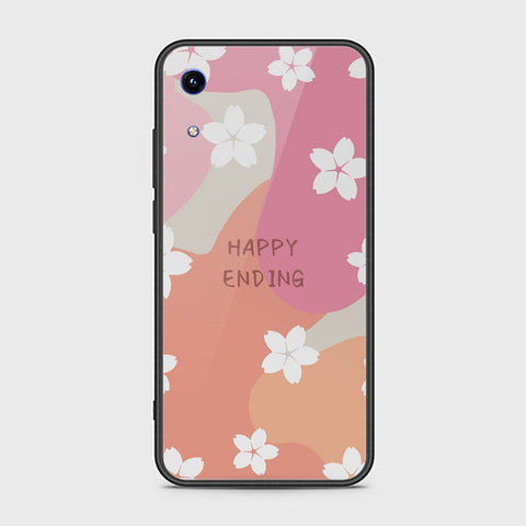 Huawei Honor 8A Cover - Happy Series - HQ Ultra Shine Premium Infinity Glass Soft Silicon Borders Case