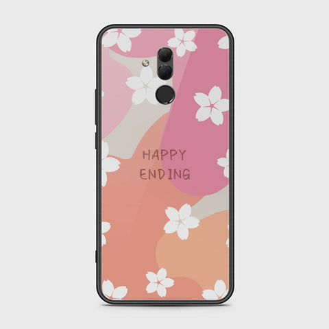 Huawei Mate 20 Lite Cover - Happy Series - HQ Ultra Shine Premium Infinity Glass Soft Silicon Borders Case