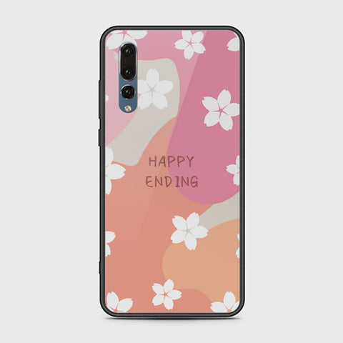 Huawei P20 Pro Cover - Happy Series - HQ Ultra Shine Premium Infinity Glass Soft Silicon Borders Case