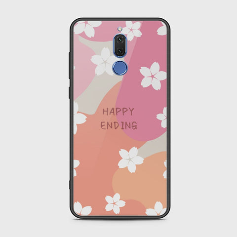 Huawei Mate 10 Lite Cover - Happy Series - HQ Ultra Shine Premium Infinity Glass Soft Silicon Borders Case