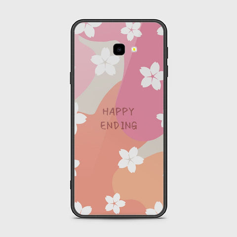 Samsung Galaxy J4 Plus Cover - Happy Series - HQ Ultra Shine Premium Infinity Glass Soft Silicon Borders Case