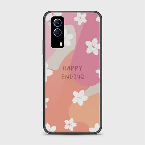 Vivo Y53s Cover - Happy Series - HQ Ultra Shine Premium Infinity Glass Soft Silicon Borders Case