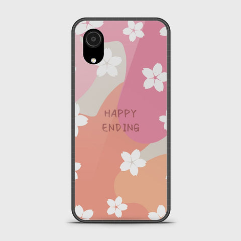Samsung Galaxy A03 Core Cover - Happy Series - HQ Ultra Shine Premium Infinity Glass Soft Silicon Borders Case