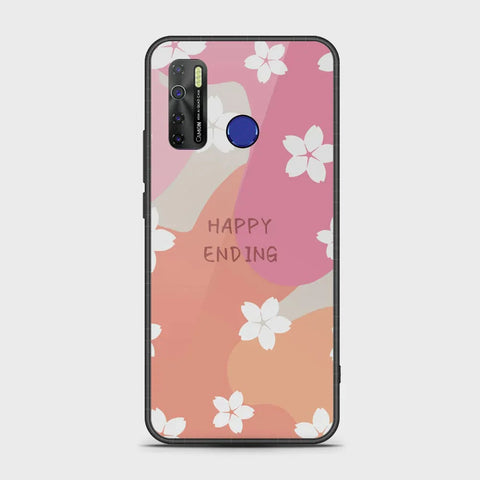 Tecno Spark 5 Pro Cover - Happy Series - HQ Ultra Shine Premium Infinity Glass Soft Silicon Borders Case