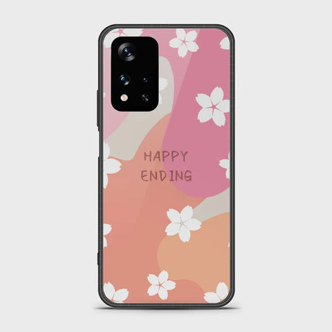 Xiaomi Poco M4 Pro 5G Cover - Happy Series - HQ Ultra Shine Premium Infinity Glass Soft Silicon Borders Case