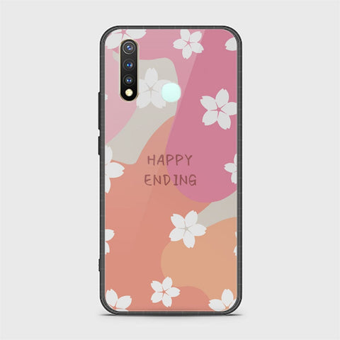 Vivo Y19 Cover - Happy Series - HQ Ultra Shine Premium Infinity Glass Soft Silicon Borders Case