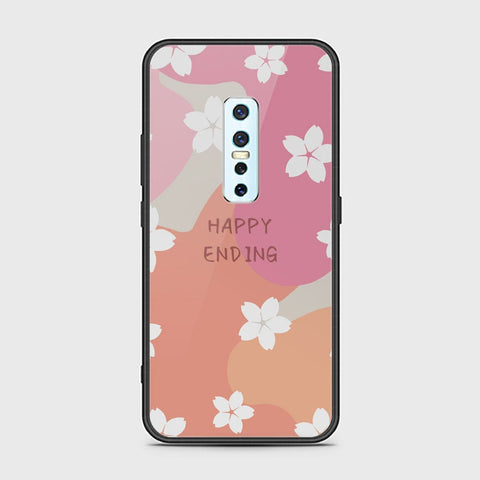 Vivo V17 Pro Cover - Happy Series - HQ Ultra Shine Premium Infinity Glass Soft Silicon Borders Case