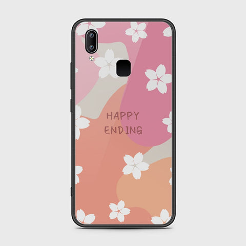 Vivo Y85 Cover - Happy Series - HQ Ultra Shine Premium Infinity Glass Soft Silicon Borders Case