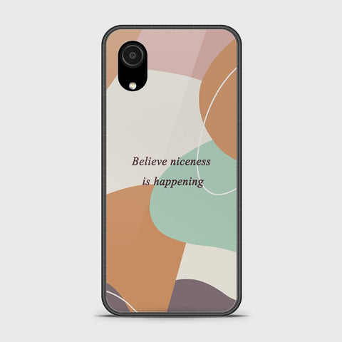 Samsung Galaxy A03 Core Cover - Happy Series - HQ Ultra Shine Premium Infinity Glass Soft Silicon Borders Case