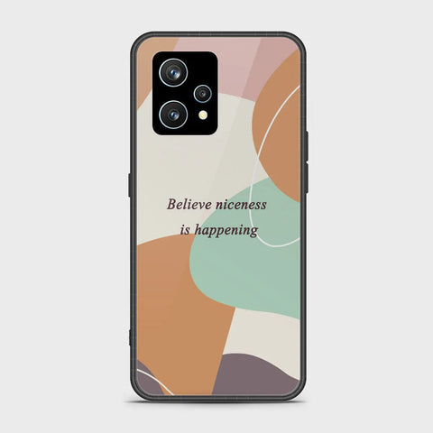 Realme 9 Pro Plus  Cover - Happy Series - HQ Ultra Shine Premium Infinity Glass Soft Silicon Borders Case