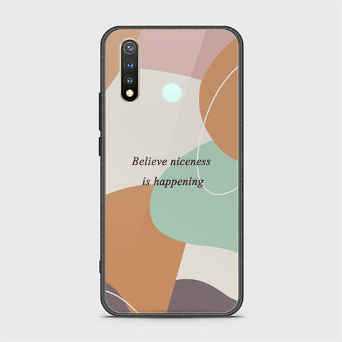 Vivo Y19 Cover - Happy Series - HQ Ultra Shine Premium Infinity Glass Soft Silicon Borders Case