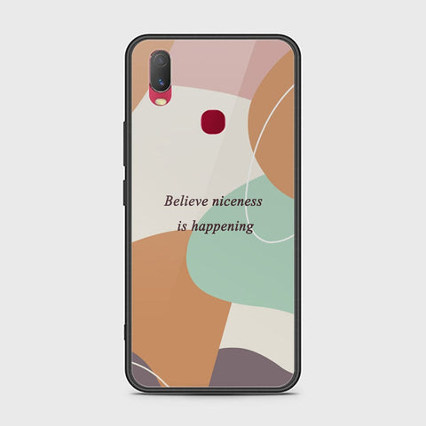 Vivo Y11 2019 Cover - Happy Series - HQ Ultra Shine Premium Infinity Glass Soft Silicon Borders Case