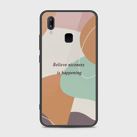 Vivo Y95 Cover - Happy Series - HQ Ultra Shine Premium Infinity Glass Soft Silicon Borders Case