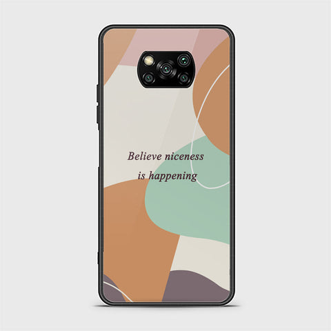 Xiaomi Poco X3 Pro Cover - Happy Series - HQ Ultra Shine Premium Infinity Glass Soft Silicon Borders Case