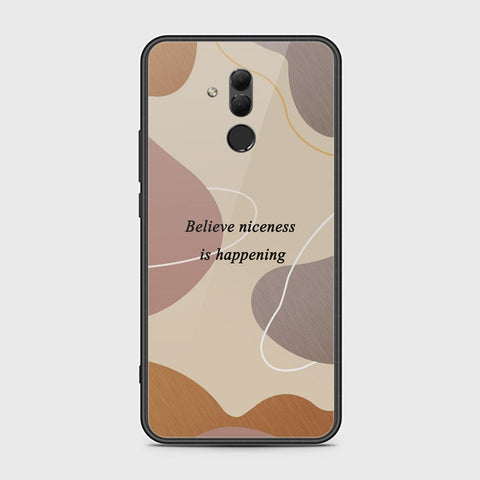 Huawei Mate 20 Lite Cover - Happy Series - HQ Ultra Shine Premium Infinity Glass Soft Silicon Borders Case