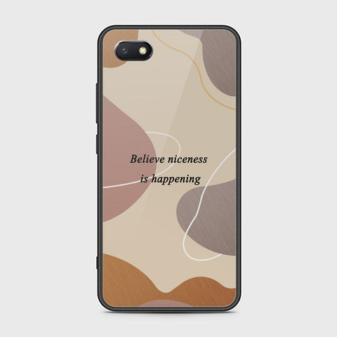 Huawei Y5 Prime 2018 Cover - Happy Series - HQ Ultra Shine Premium Infinity Glass Soft Silicon Borders Case