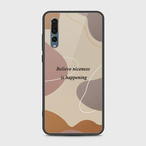 Huawei P20 Pro Cover - Happy Series - HQ Ultra Shine Premium Infinity Glass Soft Silicon Borders Case