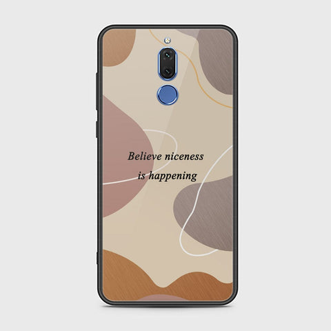 Huawei Mate 10 Lite Cover - Happy Series - HQ Ultra Shine Premium Infinity Glass Soft Silicon Borders Case