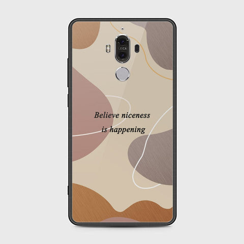 Huawei Mate 9 Cover - Happy Series - HQ Ultra Shine Premium Infinity Glass Soft Silicon Borders Case