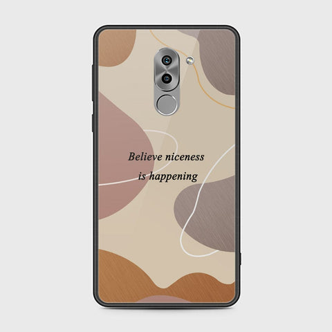 Huawei Honor 6X Cover - Happy Series - HQ Ultra Shine Premium Infinity Glass Soft Silicon Borders Case
