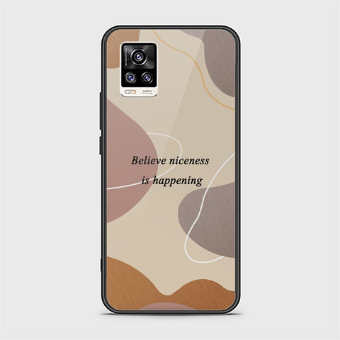 Vivo V20 Cover - Happy Series - HQ Ultra Shine Premium Infinity Glass Soft Silicon Borders Case